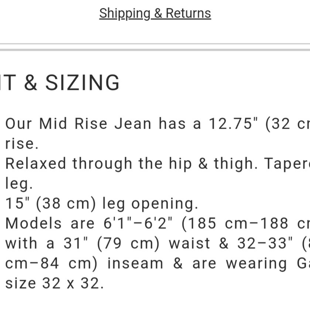 GAP Men's Relaxed Jeans-29W 34L - Picture 6 of 7